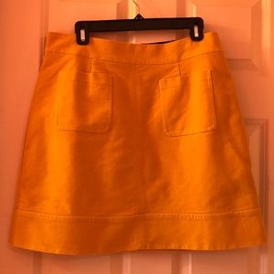 Boden mustard skirt size 10R